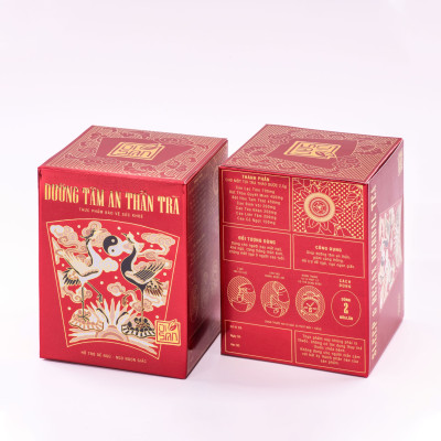 Combo 2 Sản Phẩm Trà Định Áp Thảo Dược và Trà Dưỡng Tâm An Thần 