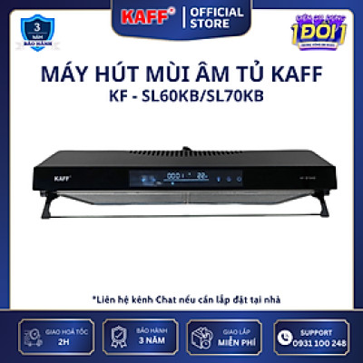Máy hút mùi cổ điển màn hình LCD màu đen cảm ứng 700mm KAFF KF-S70HD - Hàng Chính Hãng