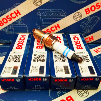 Bộ 04 Bugi Bosch Chân Ngắn (Platinum) FR7DPP30X Cho Mercedes BMW