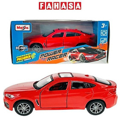 Đồ Chơi Mô Hình Xe Hơi Trớn BMW X6M - Maisto 16941/MT21001 - Màu Đỏ