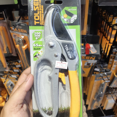 KÉO CẮT HOA CÁN VÀNG - BẠC 200mm TOLSEN 31023 - HÀNG CHÍNH HÃNG