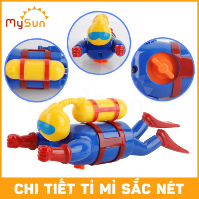 Mô hình tàu ngầm mini đồ chơi nhà phòng tắm cho bé đồ chơi thả bồn tắm bể bơi MySun