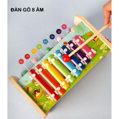 ĐỒ CHƠI GỖ-  trò chơi ĐẬP CHUỘT 7 IN 1 BẰNG GỖ- ĐẬP CHUỘT GỖ