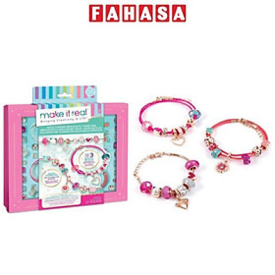 Bộ Vòng Tay Sắc Hồng Lộng Lẫy - Make It Real 1722MIR (28 Chi Tiết)