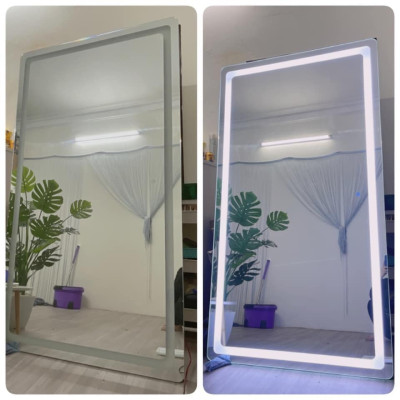 Gương Cát Đèn Led Juno Sofa có cảm ứng 3 màu  