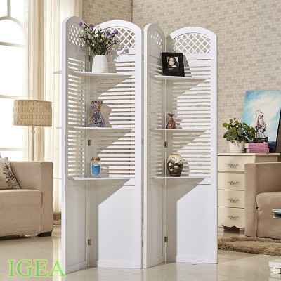 Bình Phong Sọc Ngang 2 Cánh Có Kệ