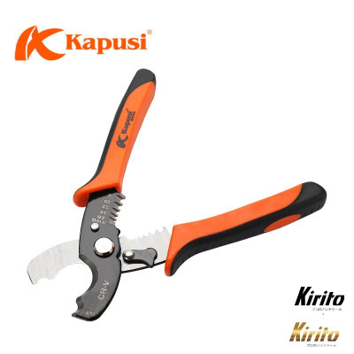 Kìm cắt cáp và tuốt dây điện KAPUSI JAPAN k9101