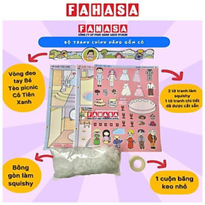 Bộ Tranh Tương Tác Cô Tiên Xanh - Tổ Chức Tiệc Cưới