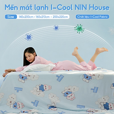 [CHĂN HÈ MÁT LẠNH] Mền lạnh I Cool Advance NIN House NM8029 160x210cm | Chăn chần Ice Silk, Chăn điều hoà nhiều độ