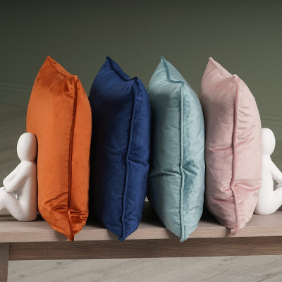 Scatter Box Vỏ gối cao cấp nhập khẩu Ireland Anh Quốc BELLINI Màu Xanh dương kích thước 45x45CM Phong cách Hiện đại