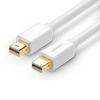 Ugreen UG10429MD111TK 2M màu Trắng Cáp Mini Displayport 2 đầu cao cấp - HÀNG CHÍNH HÃNG