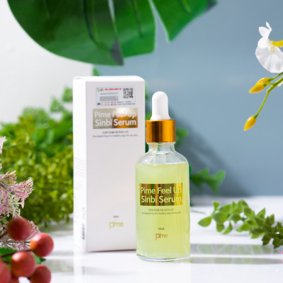 TINH CHẤT DƯỠNG TRẮNG VÀ MỜ VẾT NÁM DA PIME FEEL UP SINBI SERUM 50ml