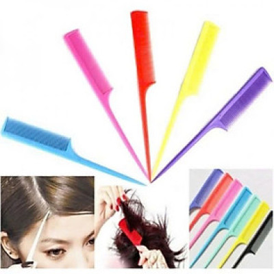 Lược chải tóc, rẽ ngôi tạo kiểu đầu nhọn nhiều màu sắc