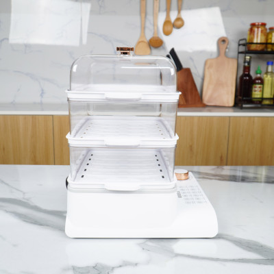 Nồi Hấp Điện Đa Năng 3 Tầng Dung Tích 15L Lorente LT-7273 - Màu Ngẫu Nhiên - Hàng Chính Hãng