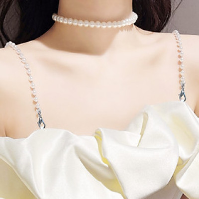 Dây áo lót dây cài áo bra hạt cườm và ngọc trai nhiều loại siêu sang chảnh hot girl