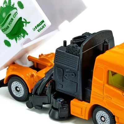 Đồ Chơi Mô Hình Xe Quét Rác - Siku 1104