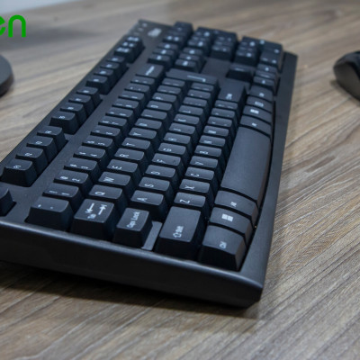 Bộ phím chuột máy tính không dây Fuhlen A150g, BH 24 tháng, Tặng kèm pin- Hàng chính hãng