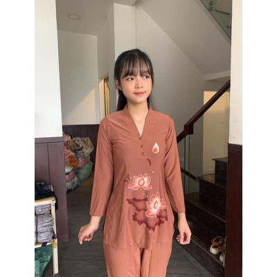 ĐỒ LAM ĐI CHÙA  PHÁP PHỤC PHẬT GIÁO 