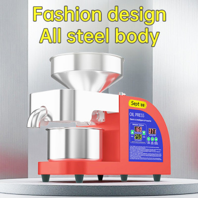 Máy ép dầu ăn thực vật chuyên nghiệp nâng cấp hoàn toàn mới, dùng trong gia đình, nhà hàng, khách sạn. Thương hiệu Mỹ cao cấp Septree - X10. HÀNG CHÍNH HÃNG