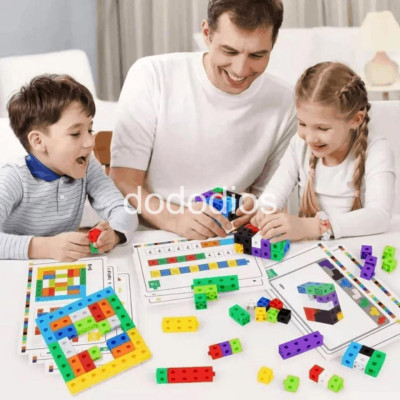 Xếp Hình Numberblocks Đồ Chơi Toán Học Thông Minh Trí Tuệ Cho Bé Linking Cube - Chính Hãng dododios