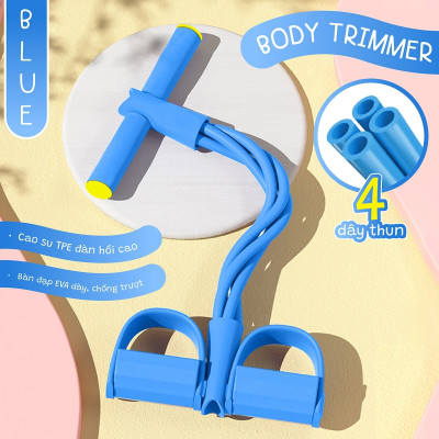 Dây Đàn Hồi Kháng Chiến Ống Bàn Đạp Mắt Cá Chân Kéo Bàn Đạp Tăng Áp,Thể Dục Căng Dây Di Động Có Thể Tái Sử Dụng