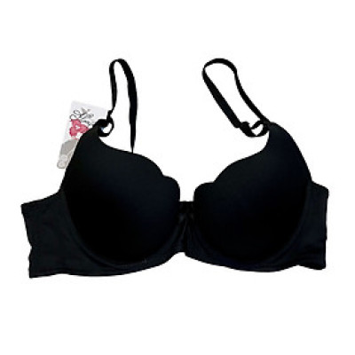 Áo lót HG293336 cotton mút vừa có gọng đính nơ bản 3 móc che khuyết điểm