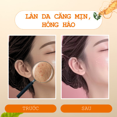 Mặt Nạ Ngủ Tinh Chất Nhau Thai Cừu Và Nhân Sâm POP