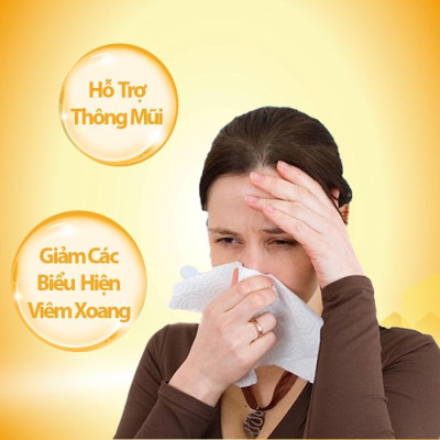 Viên uống XOANG Bảo Nguyên hộp 50v hỗ trợ thông mũi, dị ứng