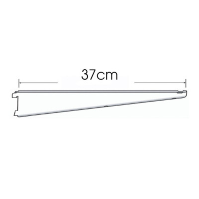 Bộ 4 Tay Đỡ Kệ Ray Tường Con Thuyền SMLIFE Railshelf L37 - Phụ Kiện Thành Phần Để Lắp Hệ Kệ Ray Tường Railshelf