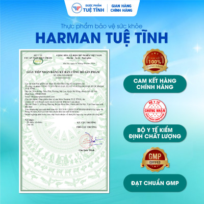[Combo 3 Hộp] Siro An Thần Ngủ Ngon Harman Tuệ Tĩnh - Hỗ trợ an thần, giúp dễ ngủ, ngủ ngon sâu giấc