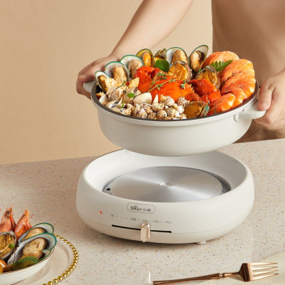 Nồi lẩu điện đa năng Bear C40W2 1500W - Hàng chính hãng