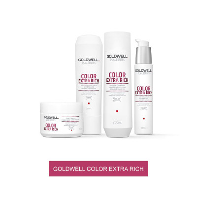 Xịt Dưỡng Màu Tóc Nhuộm Goldwell Color Extra Rich Cấp Dưỡng Tức Thì, Tóc Bóng Mượt Rạng Rỡ 150ml