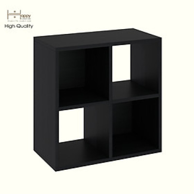 HAPPY FURNITURE , Kệ sách 4 ngăn - CHANN, KSA_100 , 54cm x 28cm x 54cm DxRxC