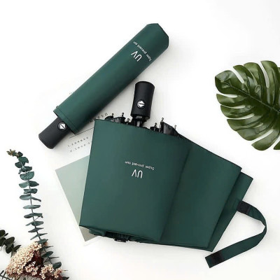 Ô Dù Chống Tia UV Chống Nắng Che Mưa Và Thanh Đỡ Bằng Hợp Kim Nhôm - Gấp Gọn Dễ Dàng- Hàng Chính Hãng ( Giao màu ngẫu nhiên)