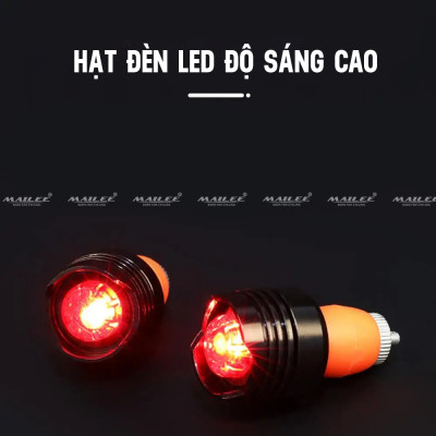 Đèn Ống Tay Lái Xe Đạp Mai Lee BT-06 Sạc Pin Type-C Giúp Trang Trí, An Toàn Ban Đêm, Phù Hợp Xe Đạp Có Ống tay lái có lỗ 16-23mm - Mai Lee