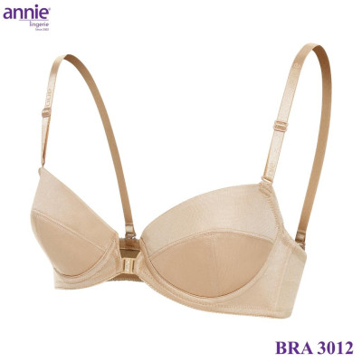 Áo Ngực trơn cao cấp mút mỏng siêu nhẹ annie bra 3012 cài trước, ôm trọn ngực, không cộm phù hợp mặc công sở, đi học.