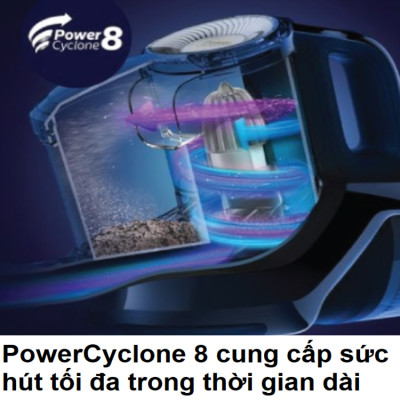 Máy hút bụi cao cấp Philips PowerPro Expert FC9735/81 1800W - Hàng Nhập Khẩu