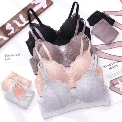 Áo lót nữ rẻ đẹp ️️ Áo Lót Ren Không Gọng, Đêm Mỏng - Áo chip nữ xuất Nhật ren hoa baby quyến rũ