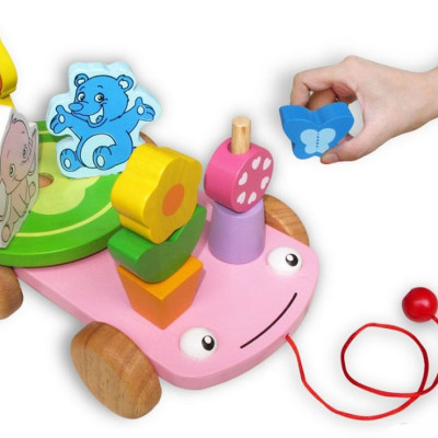 Xe Kéo Winwintoys Hình Thú Vui Nhộn 67252