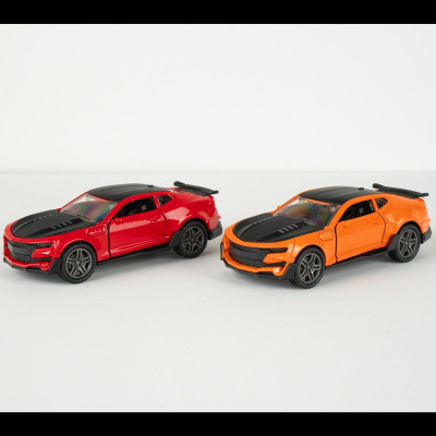 Đồ Chơi Mô Hình Xe CC Ba Cửa Chạy Trớn - Toys&Joys 53235 - Màu Cam