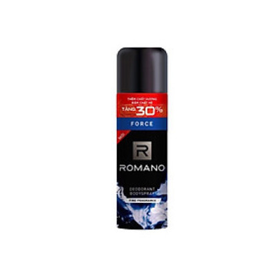 Xịt Khử Mùi Toàn Thân Cho Nam Romano Force (150ml)