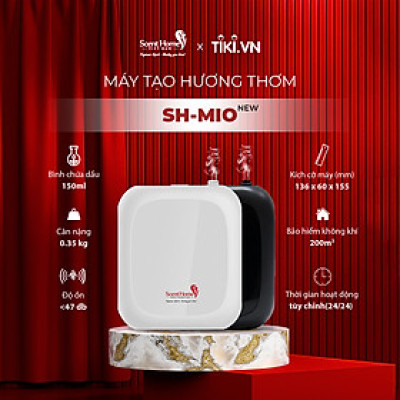Máy khuếch tán tinh dầu và khử mùi toàn diện Scent Homes (SH-MIO New)