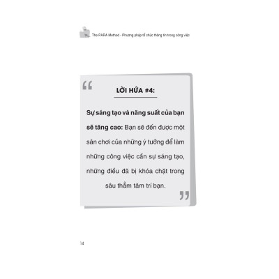 The PARA Method - Phương Pháp Tổ Chức Thông Tin Trong Công Việc