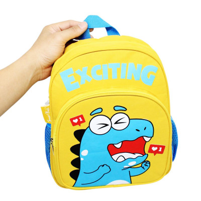 Ba Lô Mẫu Giáo Dino Feelings-Exciting - Bitex B-022 - Màu Vàng