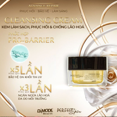 Kem làm sạch phục hồi trắng da ngăn lão hóa da CLEANING CREAM DAMODE hủ 30gr
