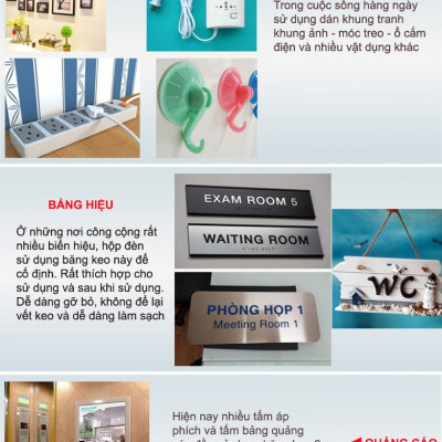 Băng Keo Cường Lực 3M 4910 (size 10mm x 4.5m) Dán Đồ Chơi Oto