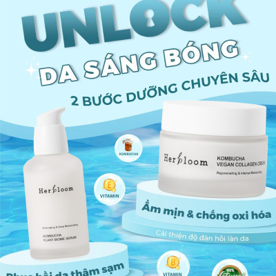 Serum Herbloom Chiết Xuất Thực Vật Hữu Cơ Kombucha Plant Biome 50ML