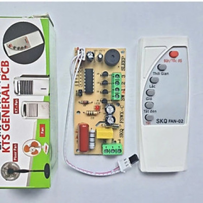 Điều Khiển Thông Minh: Bộ Mạch Điều Khiển Quạt Từ Xa Loại Tốt, Dễ Lắp Đặt, Đưa Sự Linh Hoạt Vào Ngôi Nhà Của Bạn