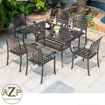 Ghế Sân Vườn Ngoài Trời Outdoor Ban Công (100% Nhôm Đúc) Hàng Nhập Khẩu 100%.