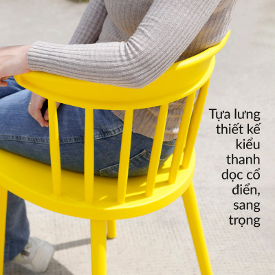 Ghế nhựa đúc Cellene - 395191